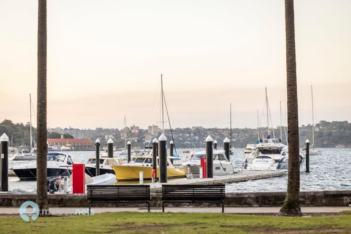 Studio Apt With Parking Balcony & Water Views Sydney Eksteriør bilde