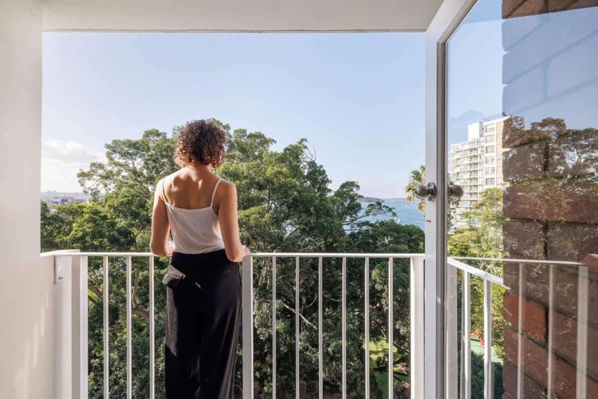 Studio Apt With Parking Balcony & Water Views Sydney Eksteriør bilde